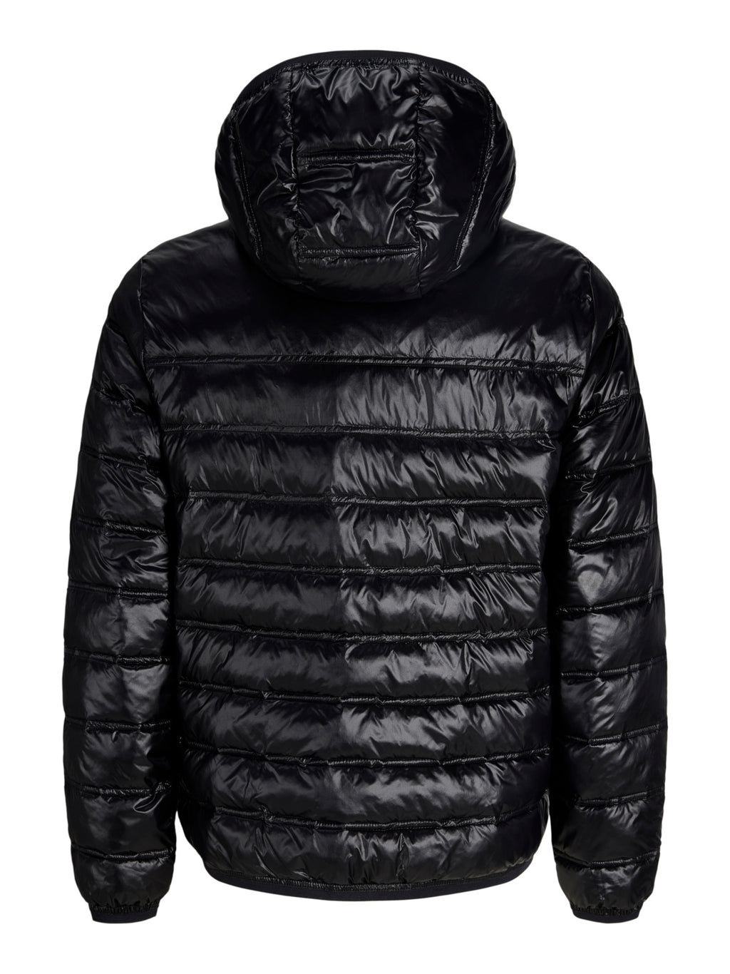 Piumino Jack & Jones Nero Trace con cappuccio 12301764 /Black JACK & JONES 