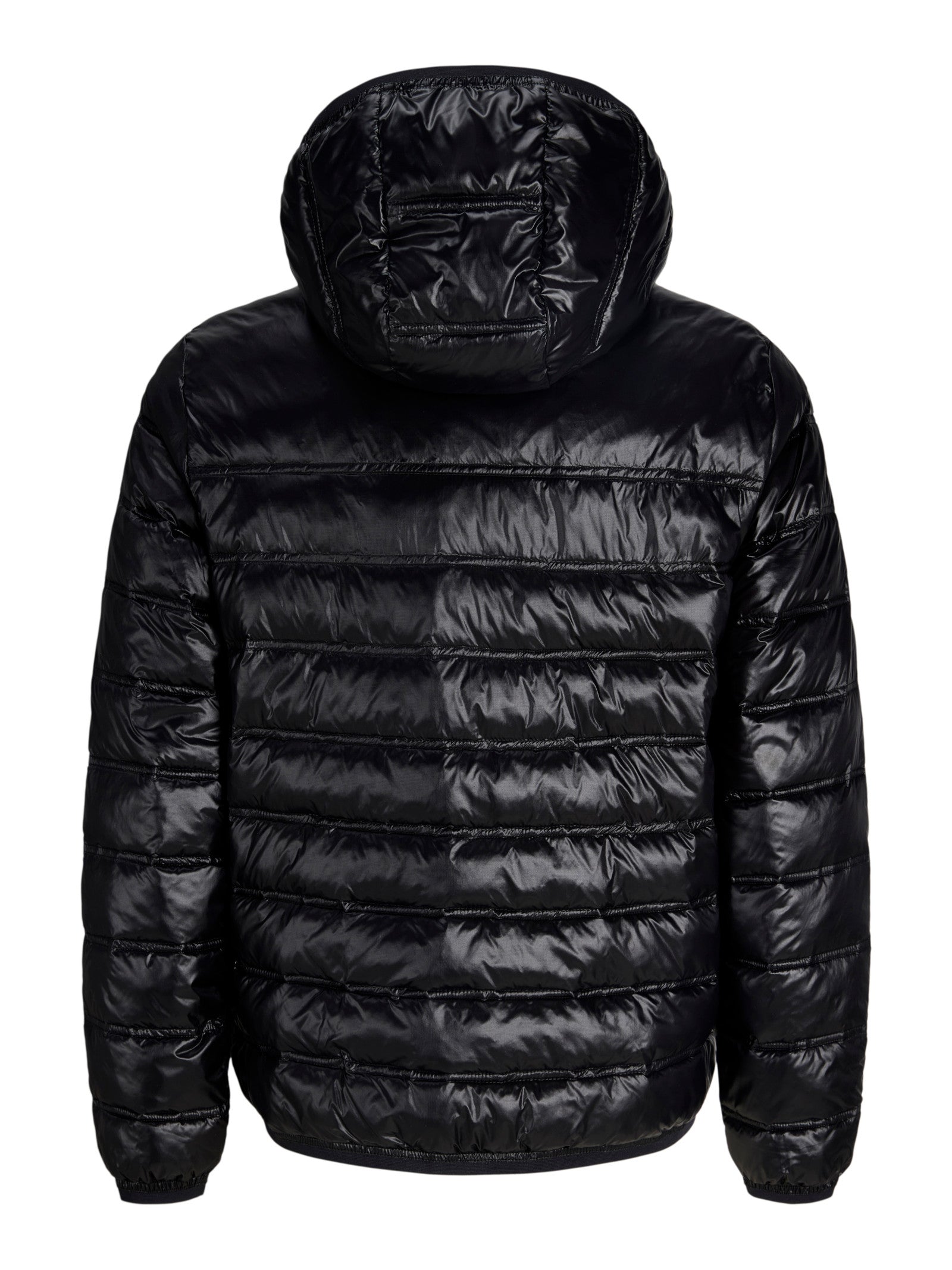 Piumino Jack & Jones Nero Trace con cappuccio 12301764 /Black JACK & JONES 