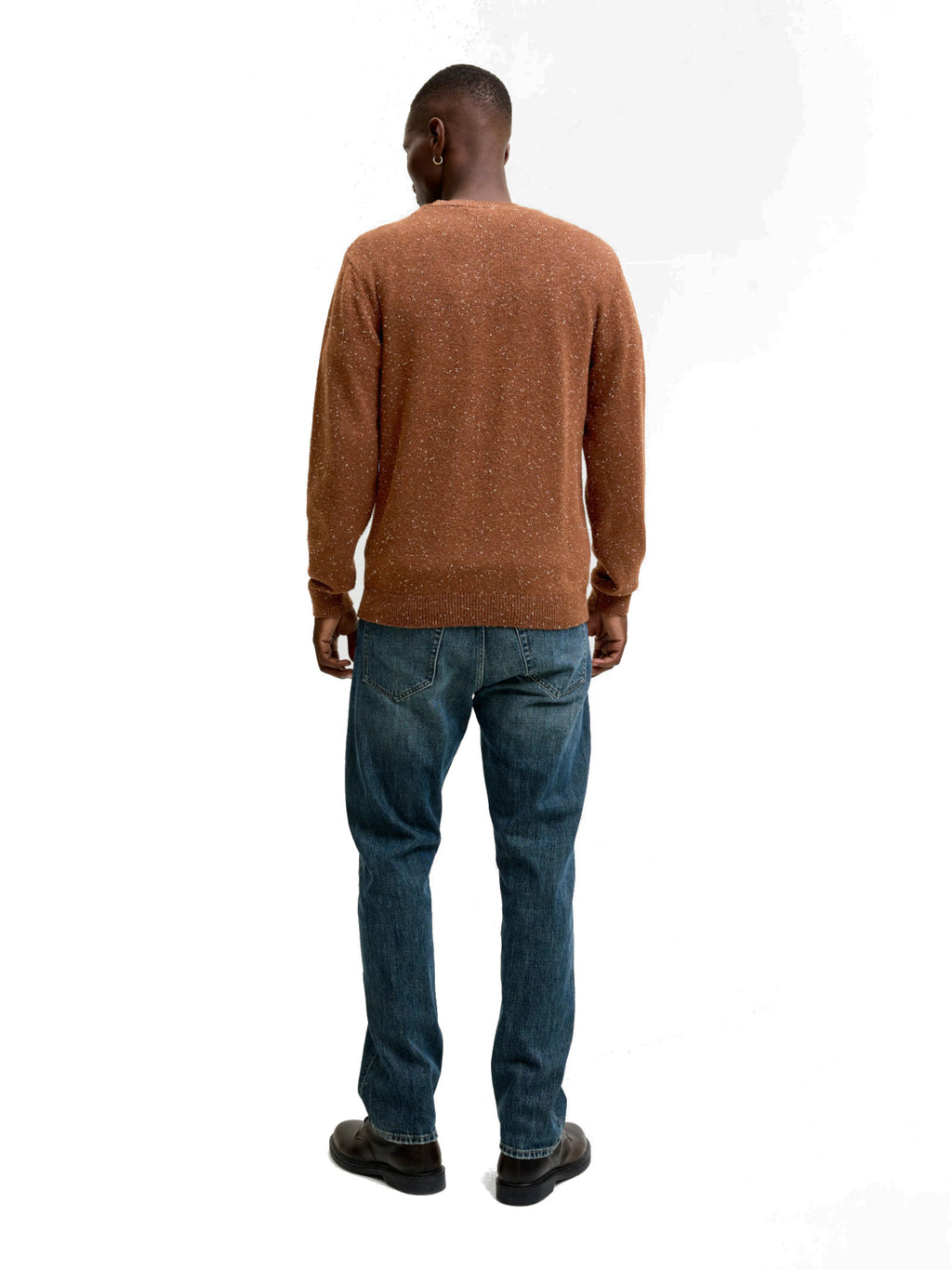 Maglia Jack & Jones Blunic Ruggine girocollo 12301779 /Tortoise Shell JACK & JONES 