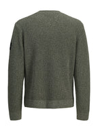 Maglia Jack & Jones Verde patch 12301783 /Forest Night JACK & JONES 
