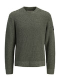 Maglia Jack & Jones Verde patch 12301783 /Forest Night JACK & JONES 