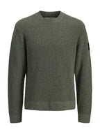 Maglia Jack & Jones Verde patch 12301783 /Forest Night JACK & JONES 