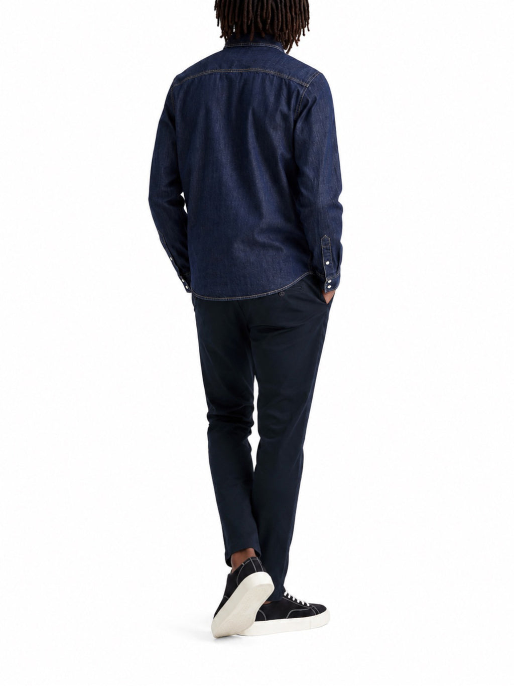 Pantalone chino Jack & Jones Marco Blu 12301838 /Dark Navy JACK & JONES 
