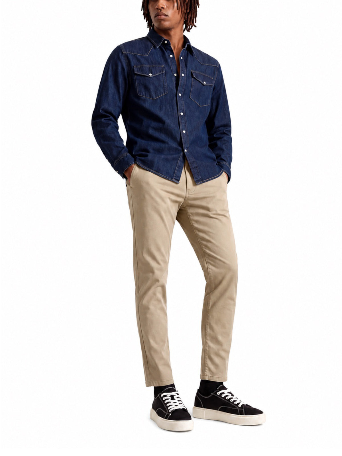 Pantalone chino Jack & Jones Marco Beige 12301838 /Pure Cashmere JACK & JONES 
