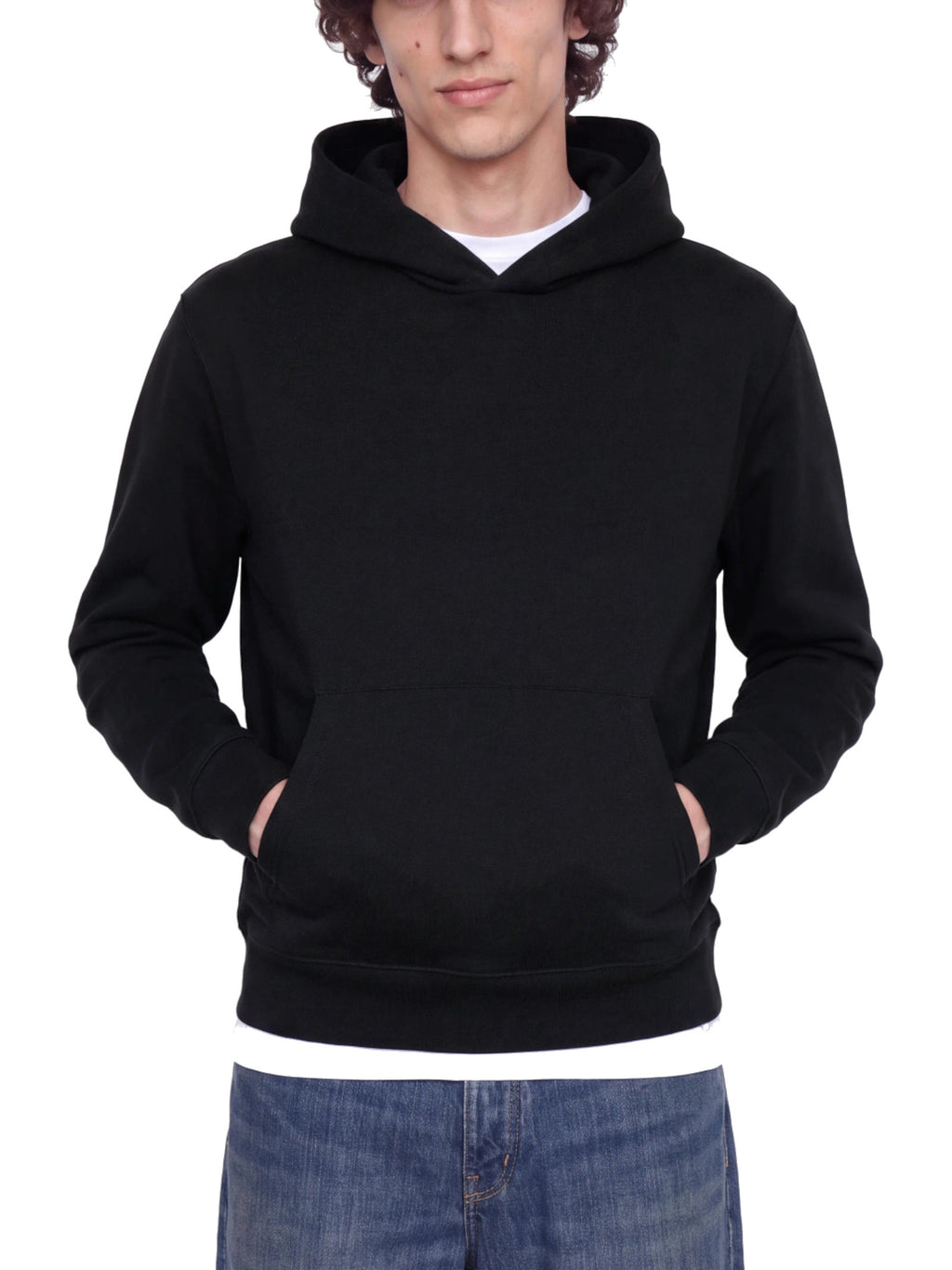 Felpa Jack & Jones Legacy Nera con cappuccio, 12302695 /Black JACK & JONES 