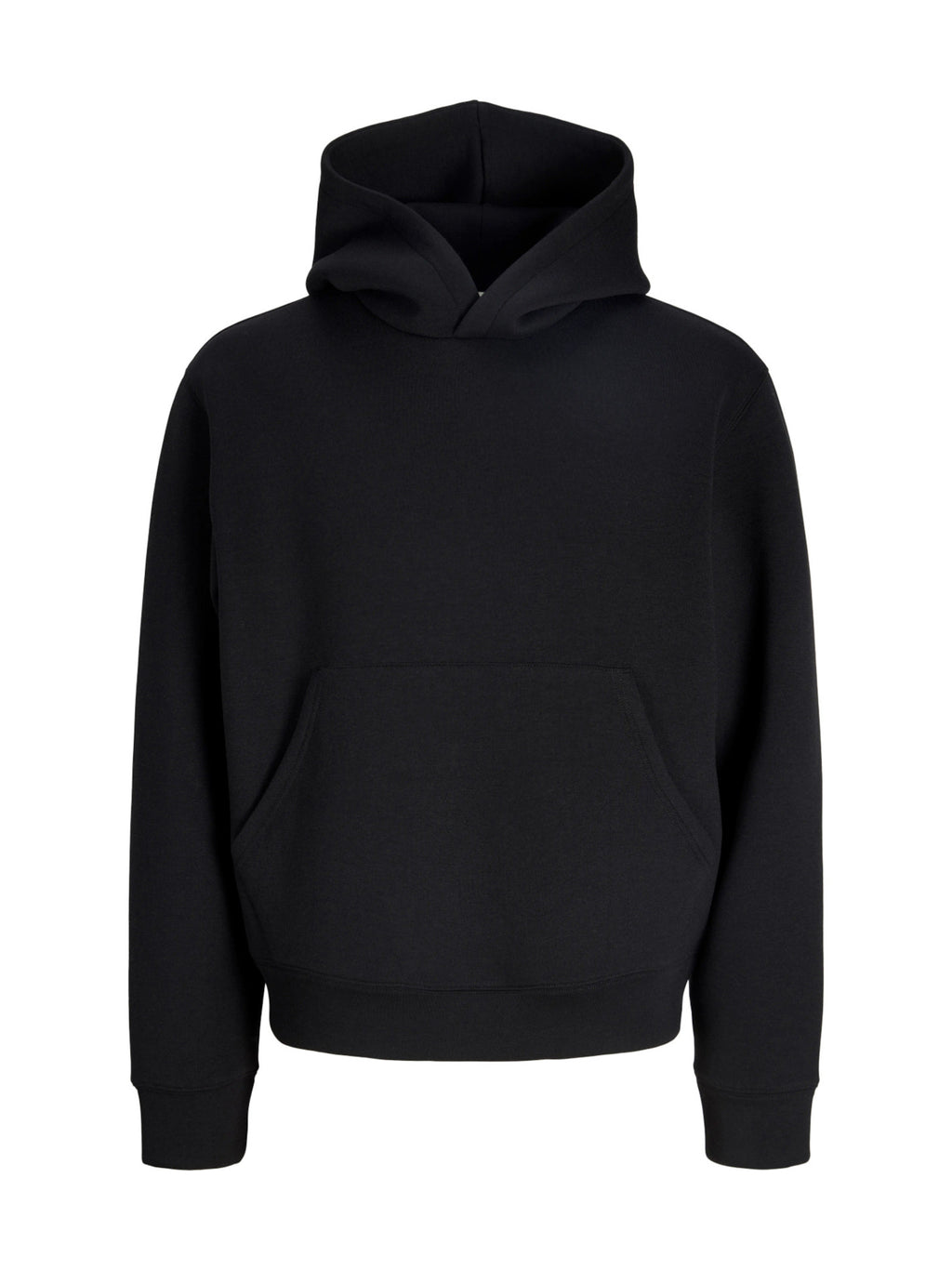 Felpa Jack & Jones Legacy Nera con cappuccio, 12302695 /Black JACK & JONES 