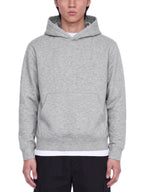 Felpa Jack & Jones Legacy Grigia con cappuccio, 12302695 /Light Grey Melange JACK & JONES 