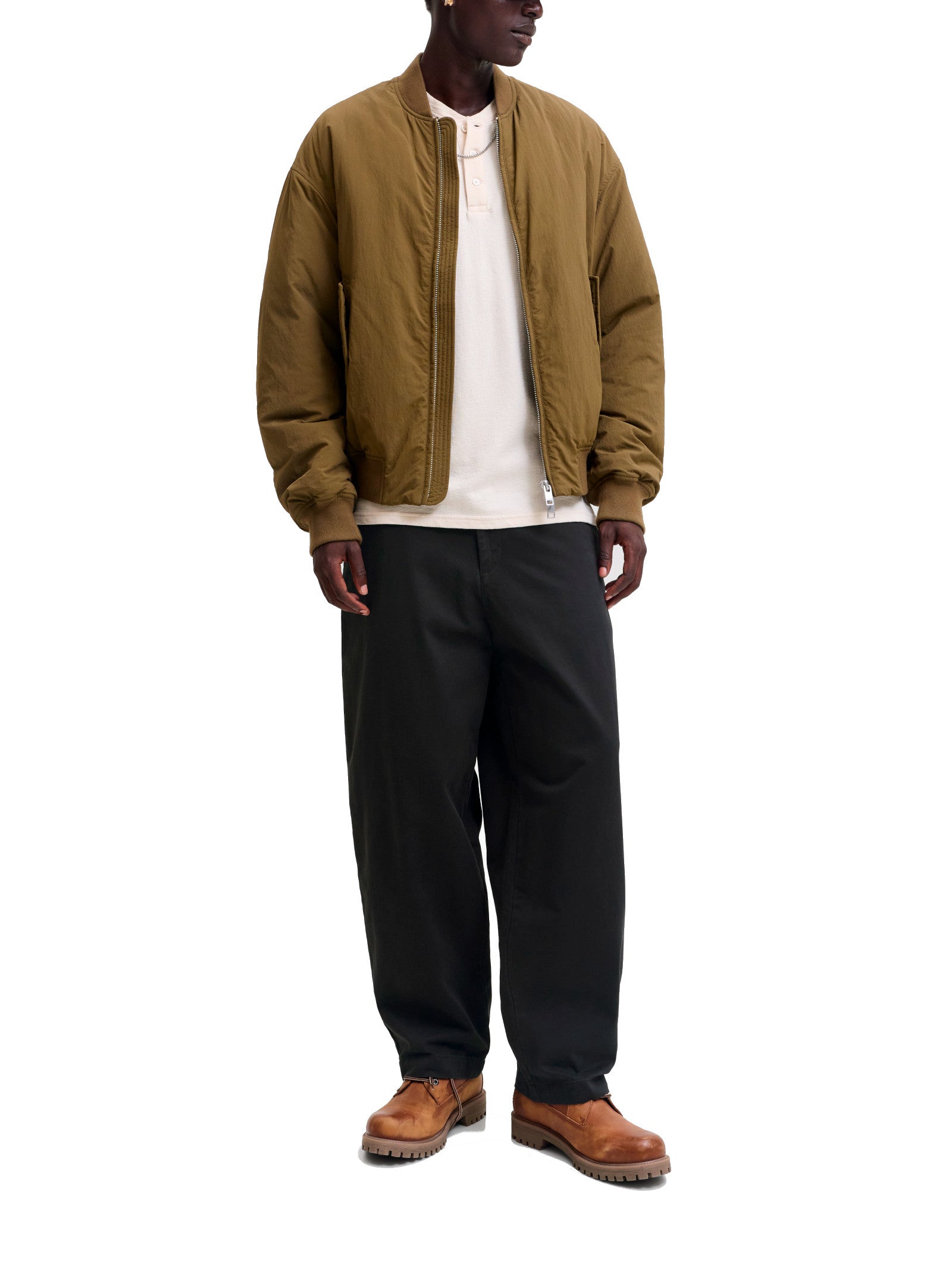 Pantalone Jack & Jones Stevan Nero 12303012 /Black JACK & JONES 