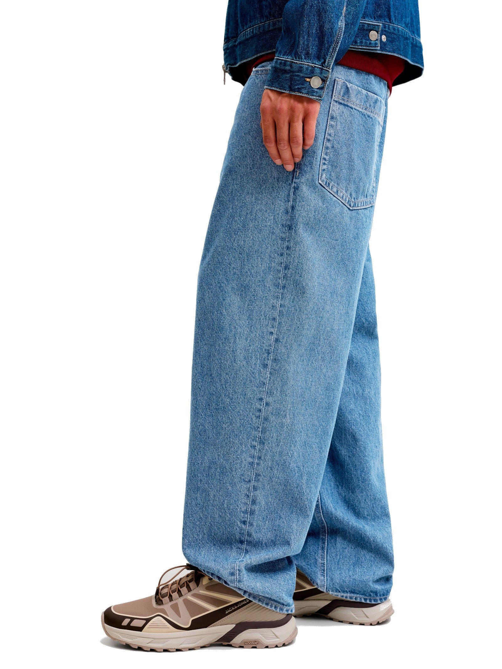 Jeans Jack & Jones Dan Blue Denim Barrel fit 12303259 /Blue Denim JACK & JONES 