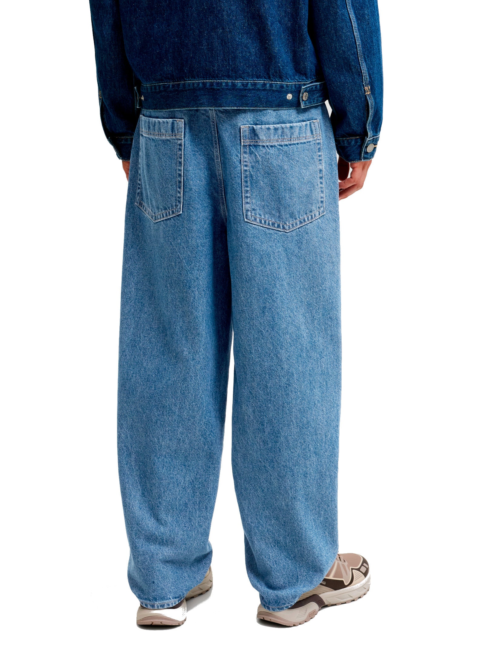 Jeans Jack & Jones Dan Blue Denim Barrel fit 12303259 /Blue Denim JACK & JONES 