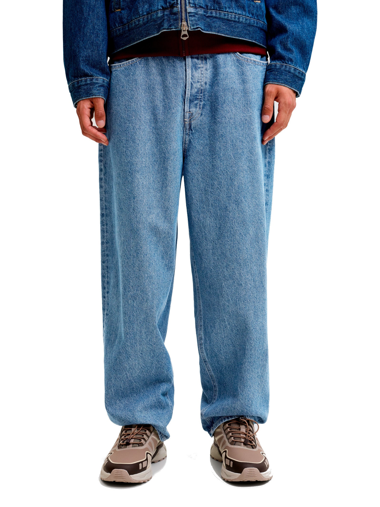 Jeans Jack & Jones Dan Blue Denim Barrel fit 12303259 /Blue Denim JACK & JONES 