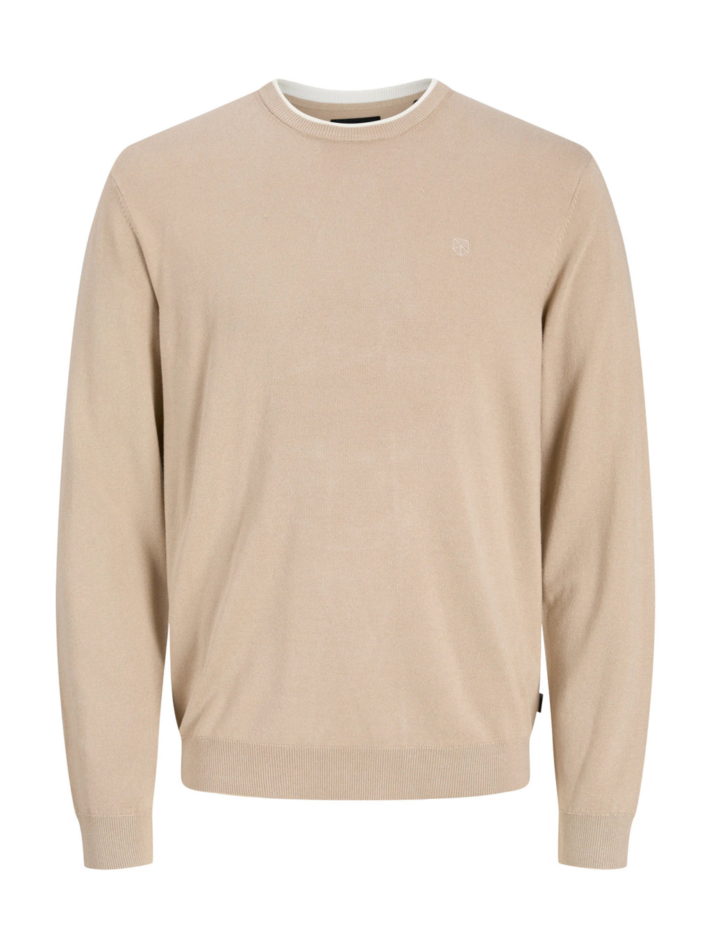 Maglia Jack & Jones Beige girocollo 12303730 /Plaza Taupe JACK & JONES 
