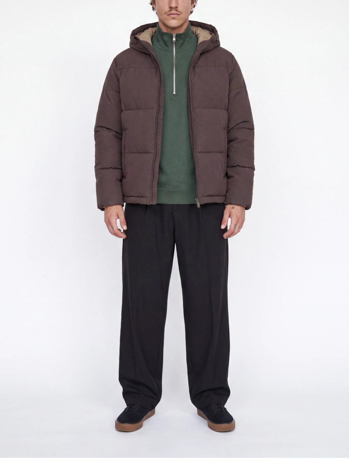 Piumino Jack & Jones Galaxy Marrone 12303930 /Java JACK & JONES 