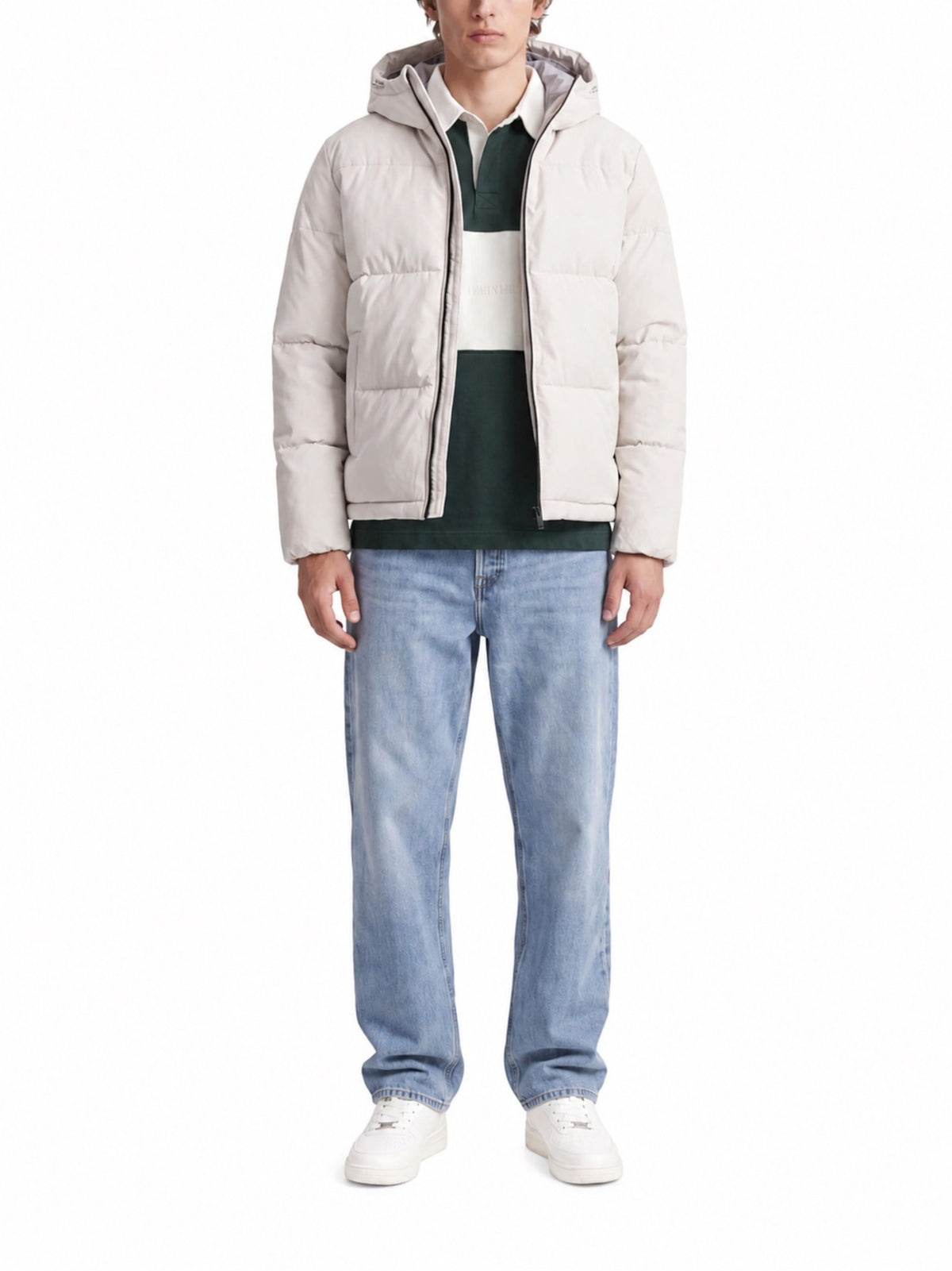 Piumino Jack & Jones Galaxy Beige 12303930 /Moonbeam JACK & JONES 