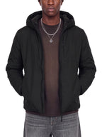 Giubbotto Jack & Jones Club Nero con cappuccio 12305350 /Black JACK & JONES 