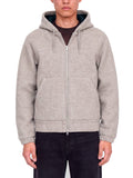 Giubbotto Jack & Jones Impact Grigio con effetto lana 12305375 /Light Grey Melange JACK & JONES 