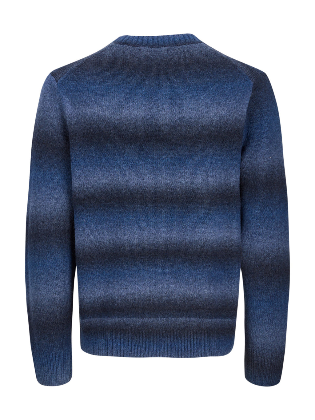 Maglia Jack & Jones Benson Blu con righe sfumate 12305671 /Dark Navy JACK & JONES 