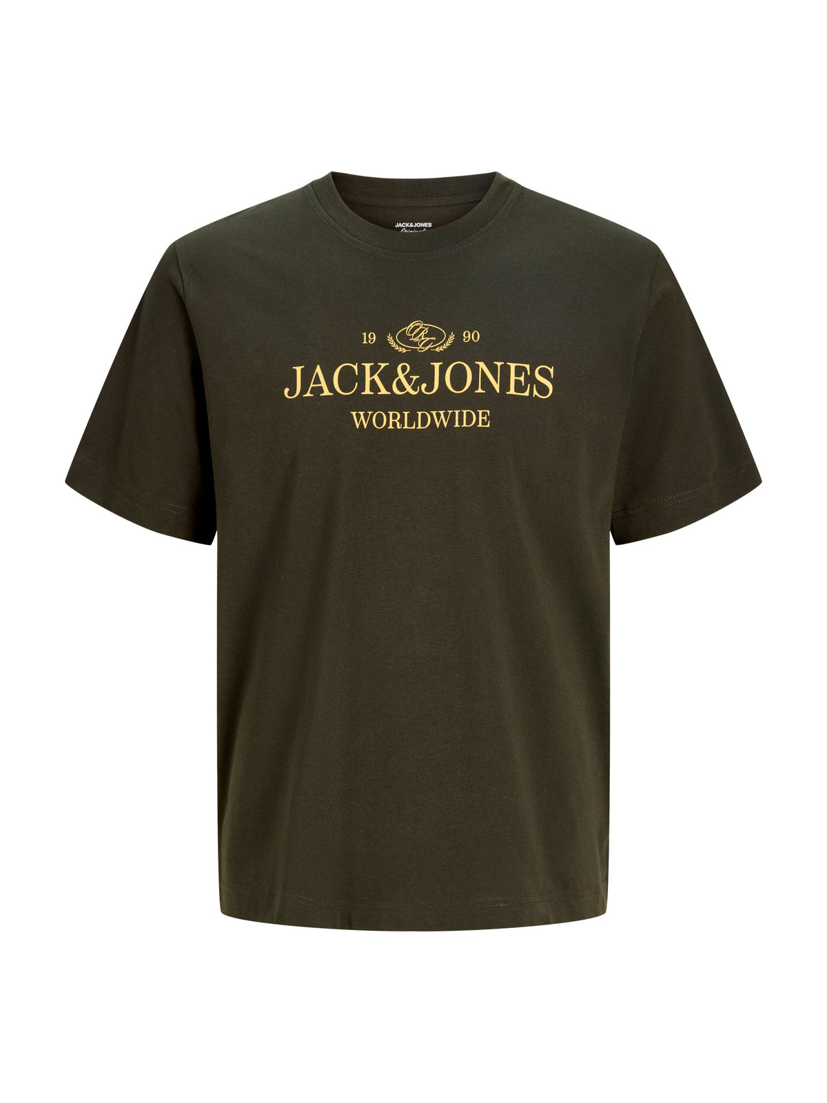 T-shirt Jack & Jones Frederik Verde con stampa 12305774 /Rosin JACK & JONES 