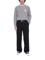 Pantalone Jack & Jones Owen nero dal taglio ampio 12306226 /Black JACK & JONES 