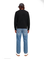 Maglia Jack & Jones Axon Nero a girocollo 12306928 /Black JACK & JONES 