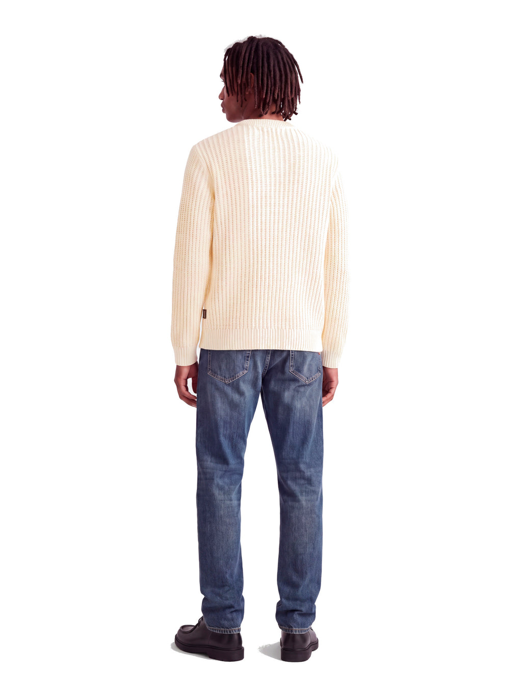 Maglia Jack & Jones Axon Panna a girocollo 12306928 /Sea Salt JACK & JONES 