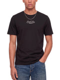 T-shirt Jack & Jones Lucas Nero con logo 12311818 /Black JACK & JONES 
