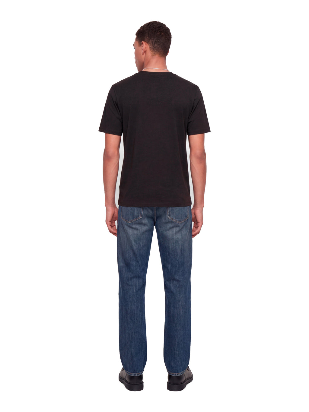 T-shirt Jack & Jones Lucas Nero con logo 12311818 /Black JACK & JONES 