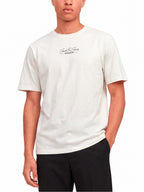 T-shirt Jack & Jones Lucas Bianco con logo 12311818 /Cloud Dancer JACK & JONES 