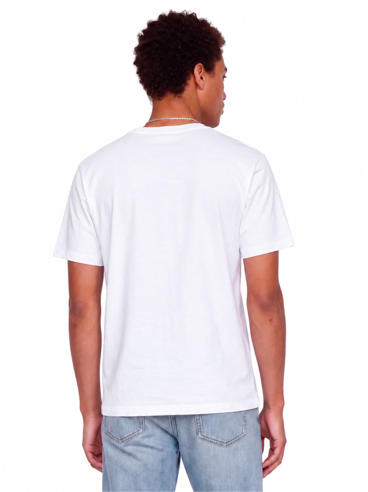 T-shirt Jack & Jones Simon Bianca con stampa 12311819 /Bright White JACK & JONES 