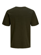 T-shirt Jack & Jones Simon Verde con stampa 12311819 /Forest Night JACK & JONES 