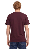 T-shirt Jack & Jones Simon Blordeaux con stampa 12311819 /Tawny Port JACK & JONES 