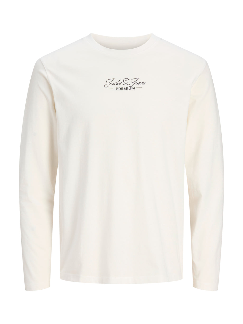 T-shirt Jack & Jones Lucas Bianco maniche lunghe 12313108 /Cloud Dancer JACK & JONES 
