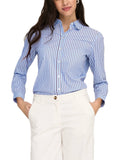 Camicia JDY Mio Celeste a righe verticali 15149877 /CASHMERE BLUE CLOUD DANCER AND JDY 