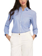 Camicia JDY Mio Celeste a righe verticali 15149877 /CASHMERE BLUE CLOUD DANCER AND JDY 