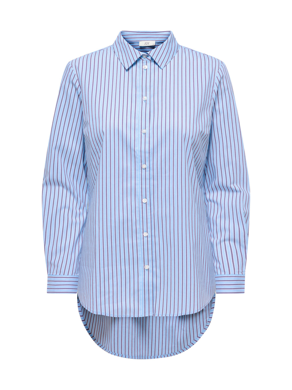 Camicia JDY Mio Celeste a righe verticali 15149877 /CASHMERE BLUE CLOUD DANCER AND JDY 