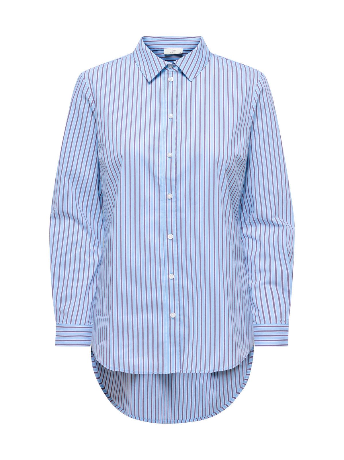 Camicia JDY Mio Celeste a righe verticali 15149877 /CASHMERE BLUE CLOUD DANCER AND JDY 