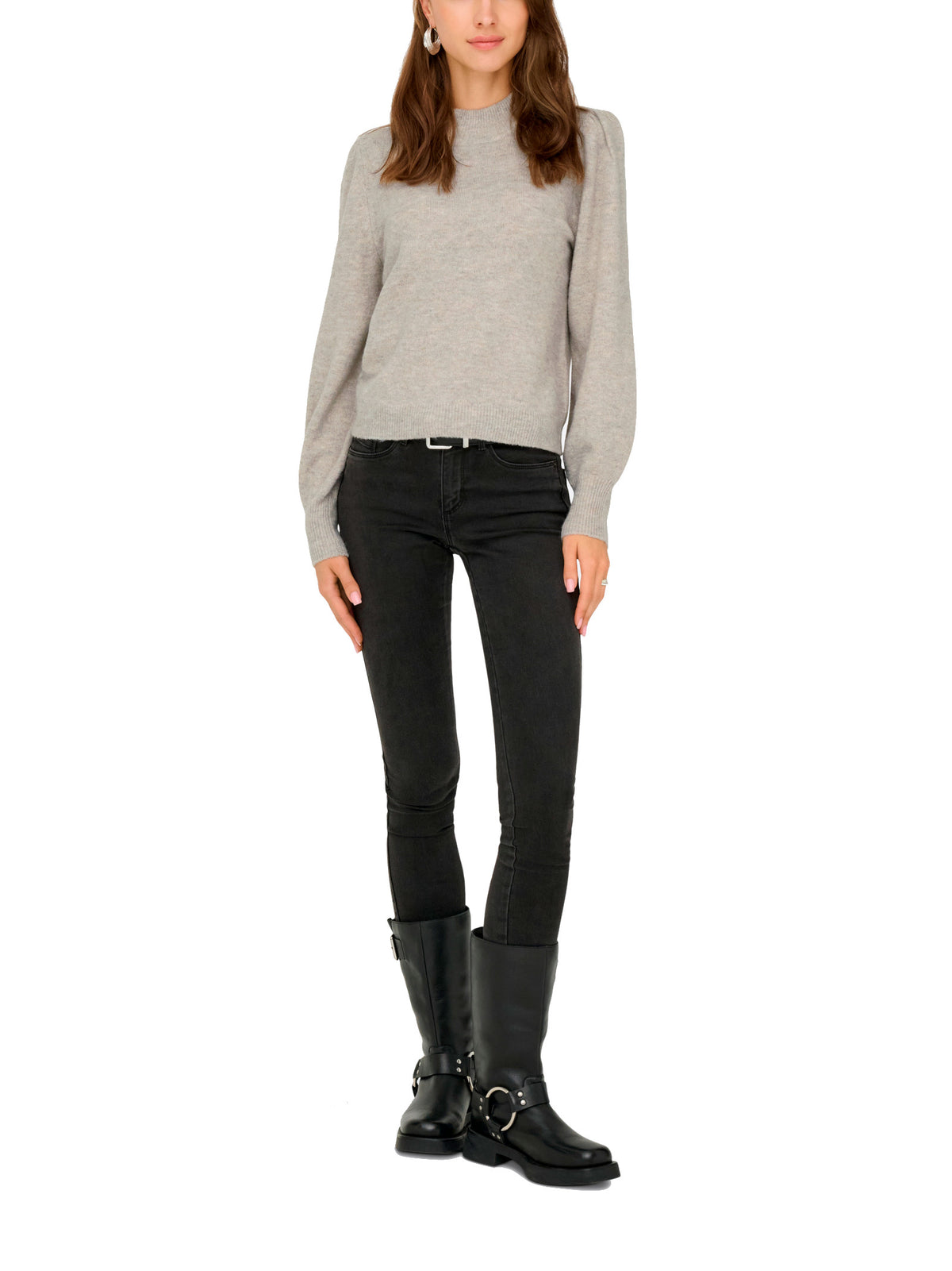 Maglia JDY Rue Beige 15216638 /Chateau Gray JDY 