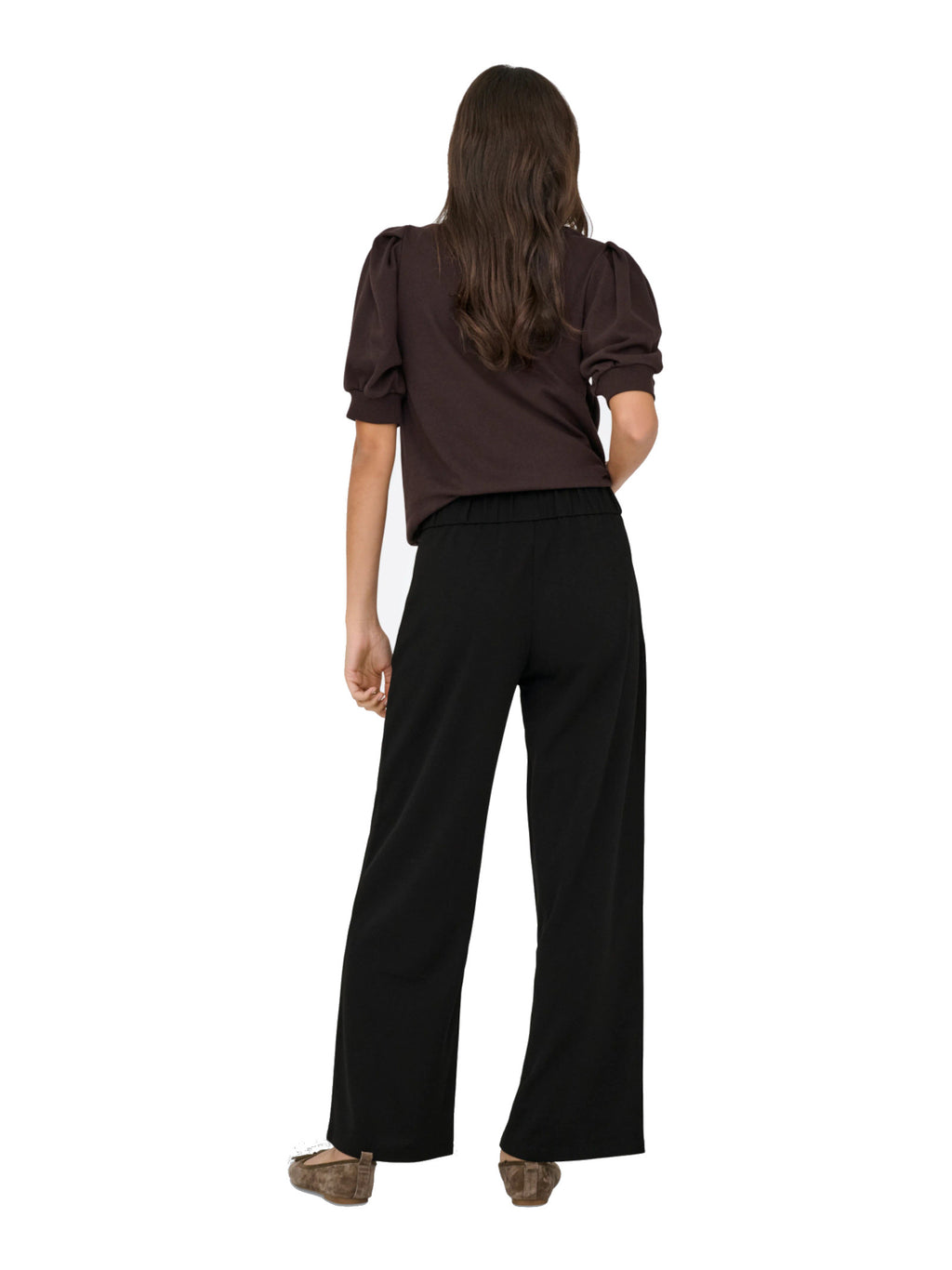 Pantalone JDY Nero Catia a palazzo 15221238 /BLACK JDY 