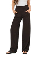 Pantalone JDY Marrone Catia a palazzo 15221238 /Chocolate Torte JDY 
