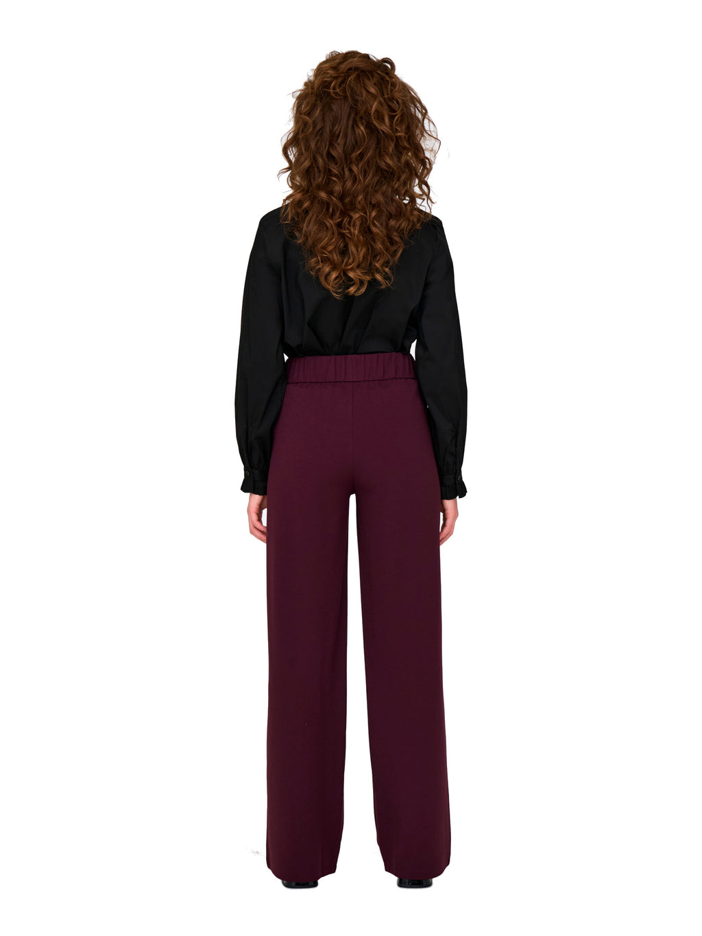 Pantalone JDY Bordeaux Catia a palazzo 15221238 /Winetasting JDY 