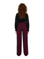 Pantalone JDY Bordeaux Catia a palazzo 15221238 /Winetasting JDY 