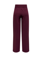 Pantalone JDY Bordeaux Catia a palazzo 15221238 /Winetasting JDY 