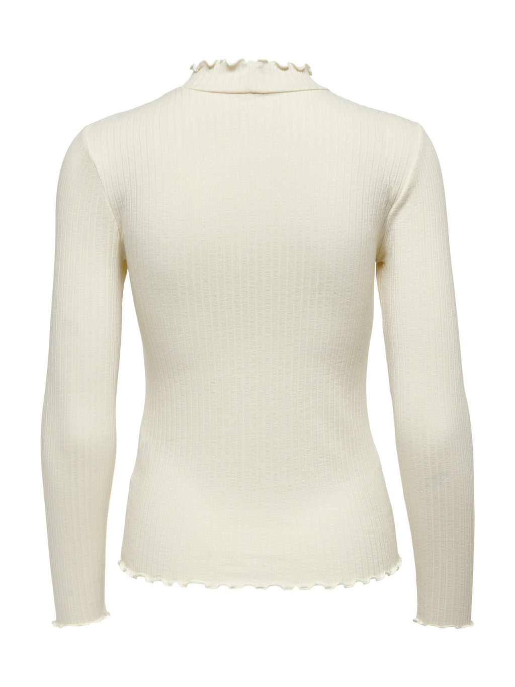 T-shirt JDY Fransiska Crema lupetto a costine 15228065 /Whitecap grey JDY 