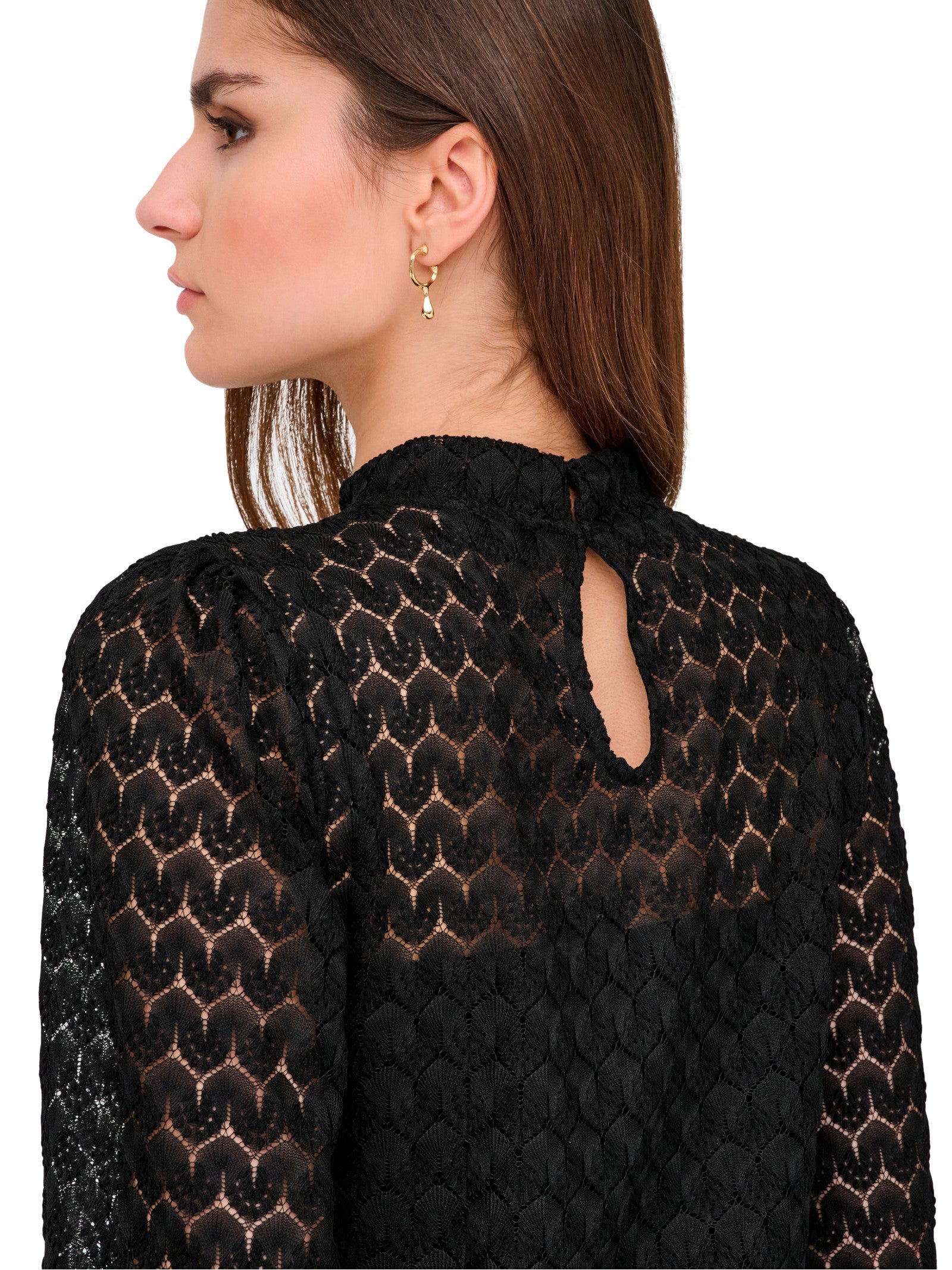 Blusa JDY Veri Nero girocollo 15268408 /Black JDY 