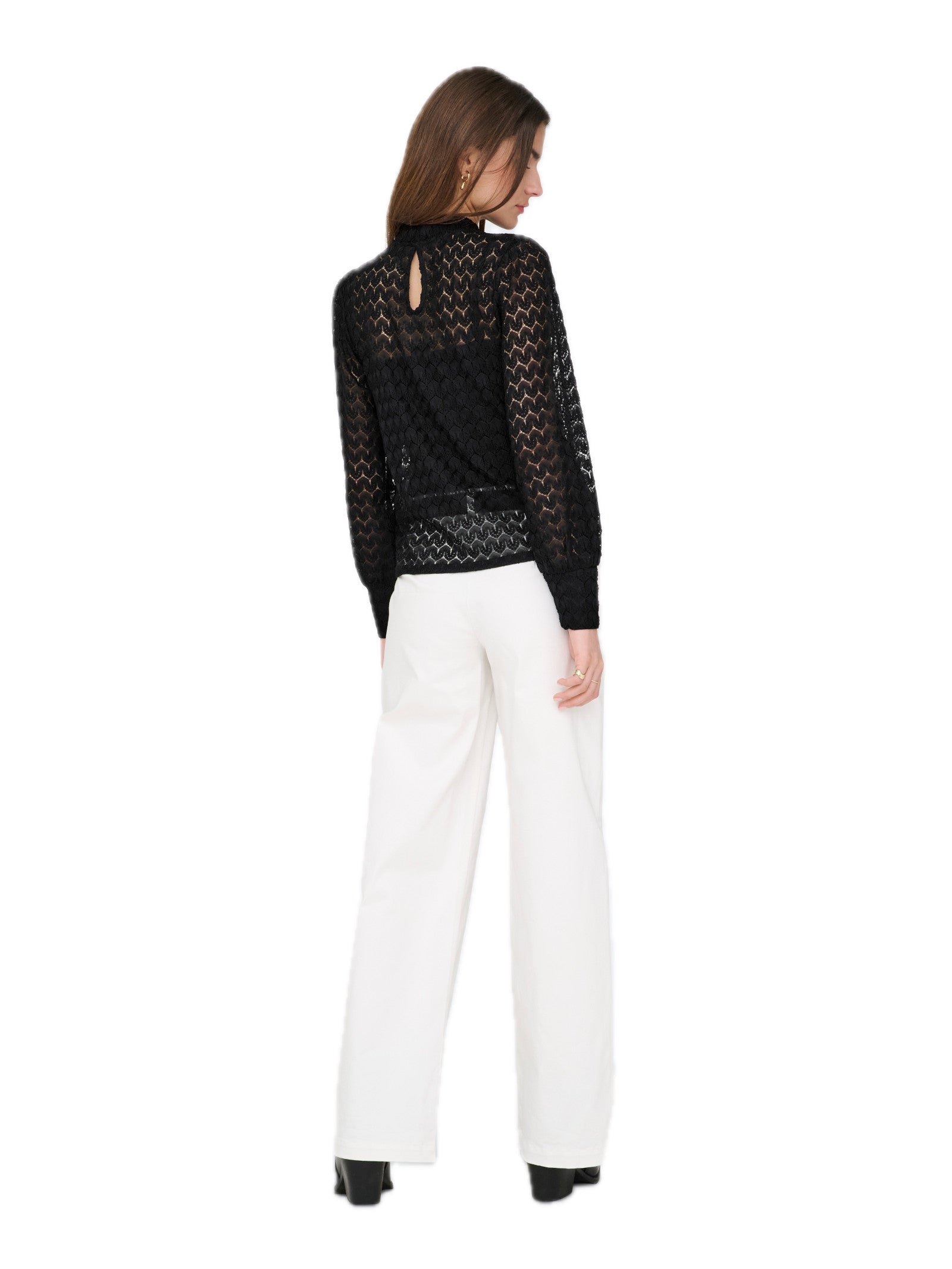 Blusa JDY Veri Nero girocollo 15268408 /Black JDY 