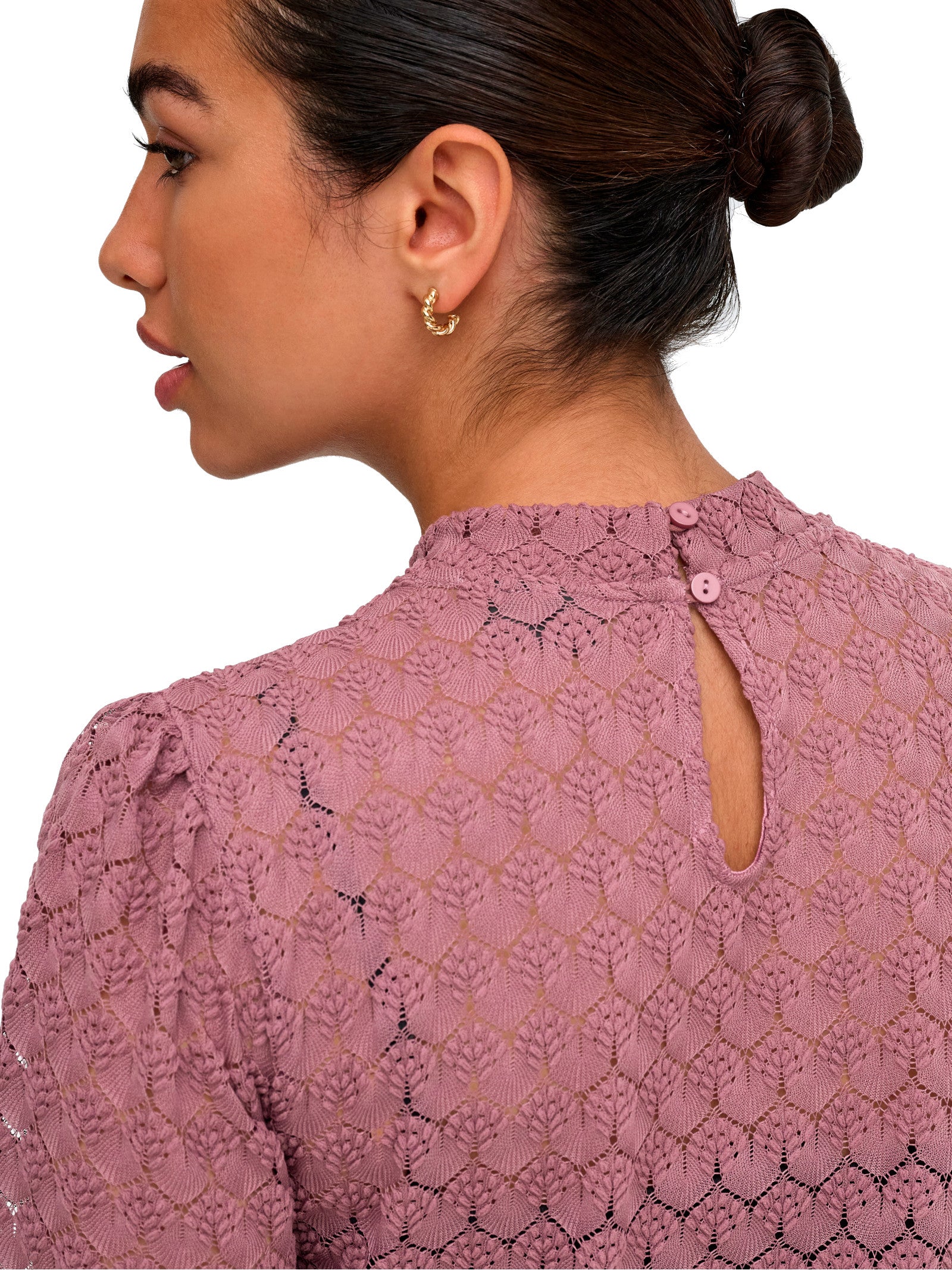 Blusa JDY Veri Vinaccia girocollo 15268408 /Grape Shake JDY 