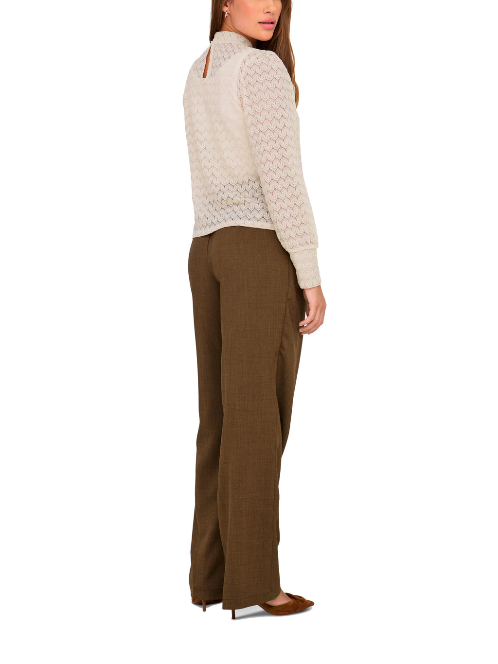 Blusa JDY Ver Beige girocollo 15268408 /Sandshell JDY 