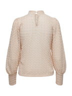 Blusa JDY Ver Beige girocollo 15268408 /Sandshell JDY 