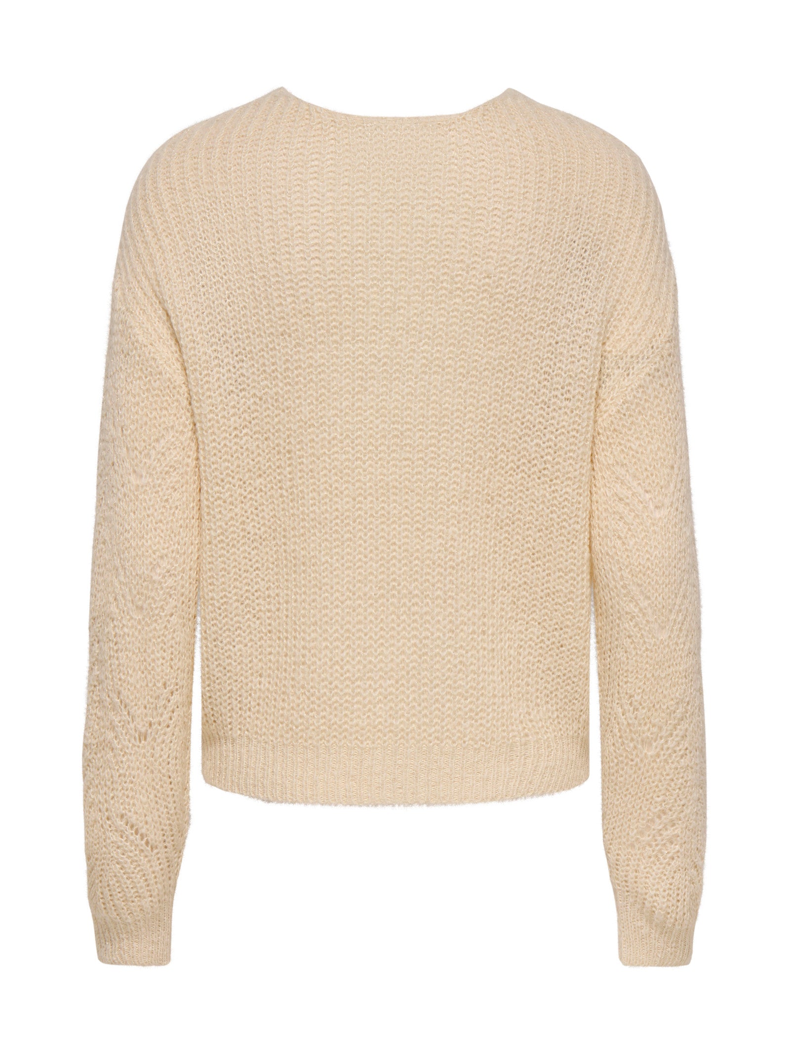 Maglia JDY Badut Crema traforata 15302387 /Crème Brûlée JDY 