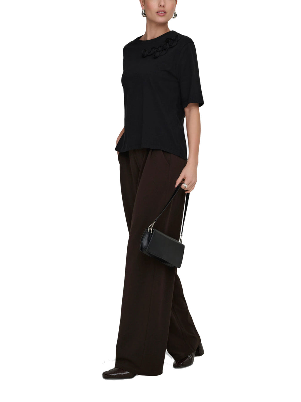 Pantalone JDY Geggo Marrone 15330419 /Chocolate Torte JDY 